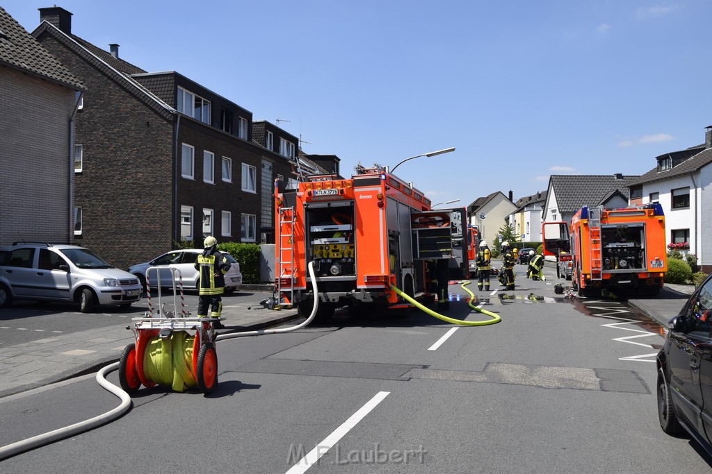 Feuer 1 Koeln Porz Grengel Waldstr P019.JPG - Miklos Laubert